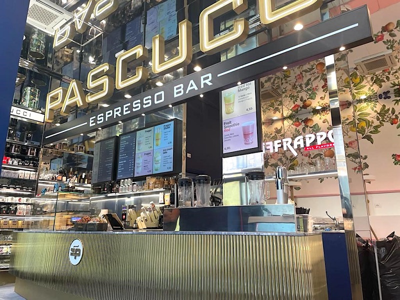 Pascucci Espresso Veloce, il nuovo format di caffetteria to go di Caffè Pascucci Pascucci Espresso Veloce, il nuovo format di caffetteria to go di Caffè Pascucci